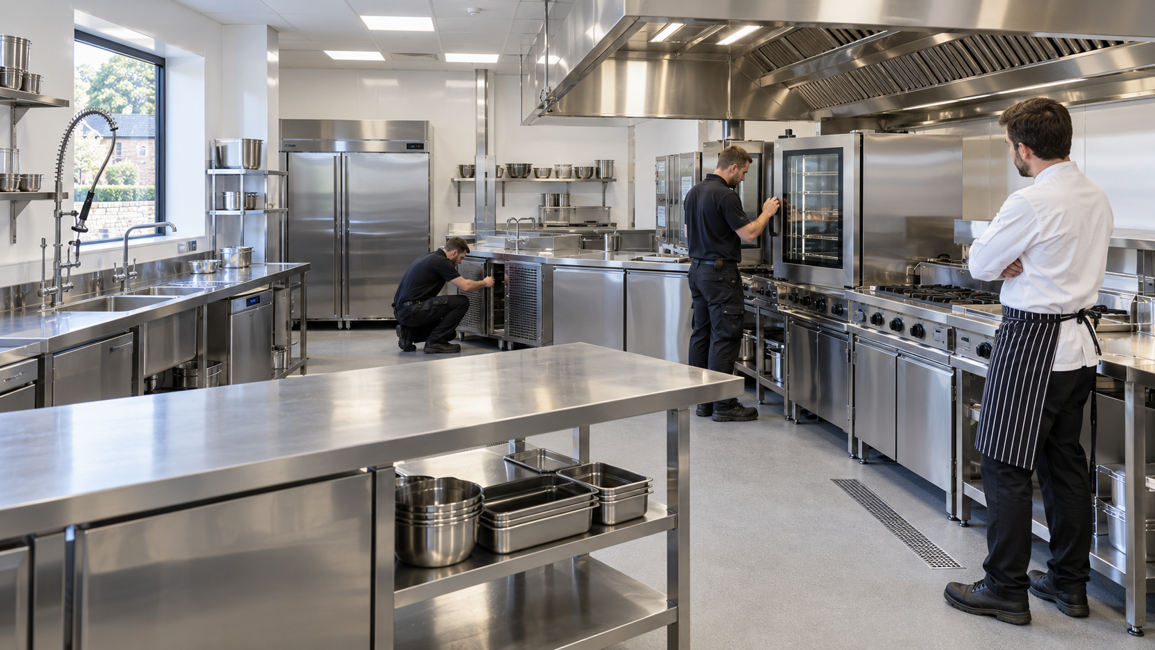New commercial kitchen ready to open